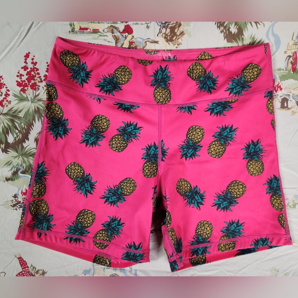 IAB Pink Pineapple shorts 5 inch XL